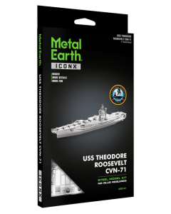 Metal Earth: ICONX USS Roosevelt Carier CVN-71 - ICX022 Metal Earth 575022