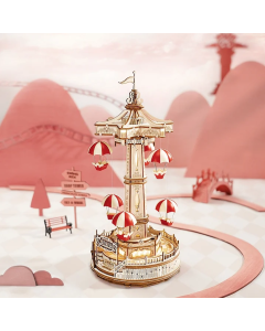 ROKR Parachute Tower DIY Music Box Robotime EA01
