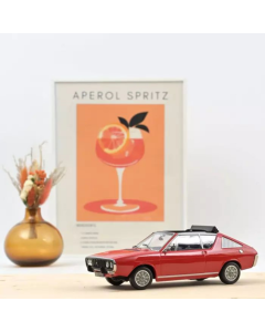 1/18 Renault 17 Gordini Découvrable 1975 Red Norev 185371