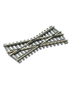 H0 SL-93 Code 100 Kruising kort 127 mm 24°, insulfrog Peco SL93