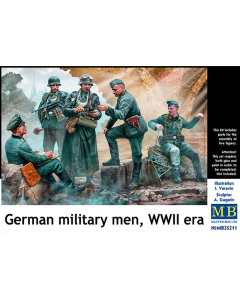 1/35 German military men, WWII Master Box 35211