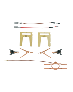 H0 Set Stroomvoerende Kortkoppelingen, 2 stuks met Massaveer Marklin 72021