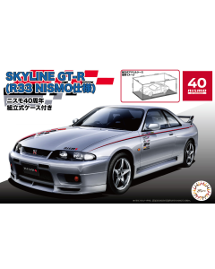 1/24 Nissan Skyline GT-R (R33 Nismo) 40th ann. met displaycase Fujimi 47911