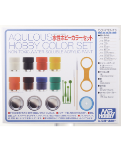 Aqueous Hobby Color Set 8 X 10ml HS-30 Mr. Hobby HS30