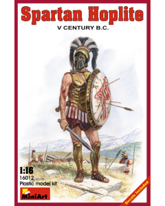 1/16 Spartan Hoplite 5th Century B.C. MiniArt 16012