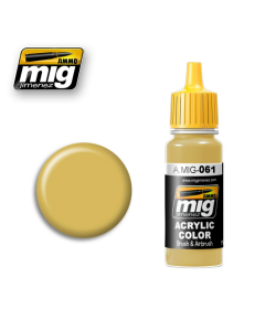Warm sand-yellow 17ml AMMO by Mig 0061