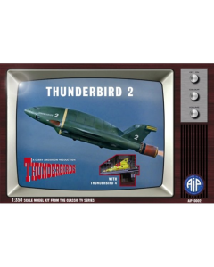 1/350 Thunderbirds: Thunderbird 2 w/Thunderbird 4 Adventures in Plastic 10002