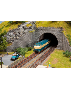 H0 Tunnelportaal, 2-sporig Faller 120578
