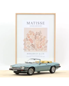 1/18 Jaguar XJ-S 5.3 H.E. Convertible 1988 Light Blue metallic Norev 182635