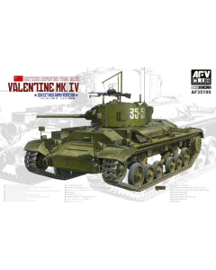 1/35 British Infantry Tank Mk.III Valentine Mk.IV, Soviet Red Army Version AFV-Club 35199