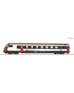N SBB Passagiersrijtuig 2e Klas type EW IV type B, rode deuren Fleischmann 6260017