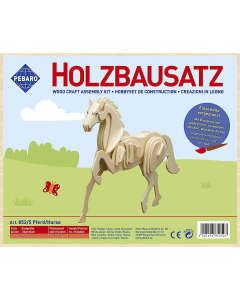 Houten Paard, 36-delig Pebaro 8525