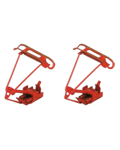 N DB Eenbeenpantograaf (rood gelakt) zonder isolatoren, 2 stuks Sommerfeldt 769