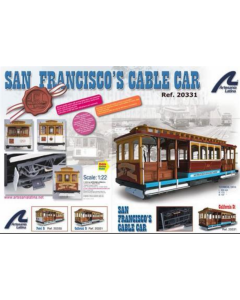 1/22 San Francisco's Cable Car Artesania Latina 20331