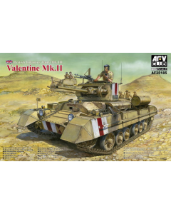 1/35 British Valentine Mk.II, Infantry Tank Mk.III AFV-Club 35185