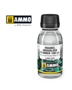Enamel odourless thinner 100 ml AMMO by Mig 2019