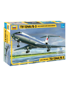 1/144 Tupolev Tu-134A/B-3 Cvil Airliner Zvezda 7007