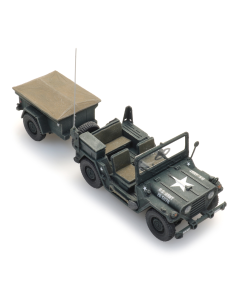 H0 US M151 + M416 Forest green Artitec 6870569