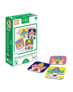 Learning Kitds Puzzel "Clowntje lacht, clowntje huilt", 12 stukjes Learning Kitds PA9091