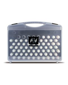 Basic Model Colors (72 pcs), Brushes and Case - Vallejo 70175 Vallejo 70175