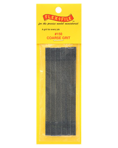 Flex-I-File Refill Tapes Coarse, Grit 150 - 6 stuks Albion Alloys CODE150