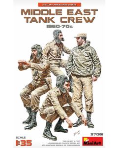 1/35 Middle East Tank Crew 1960-70s MiniArt 37061