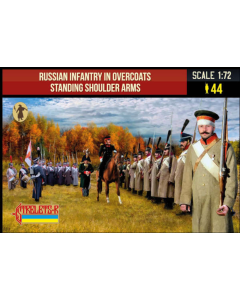 1/72 Russian Infantry Overcoats Shoulder Arms Strelets-R 218
