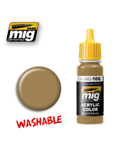 Washable dust RAL 8000 17ml AMMO by Mig 0105