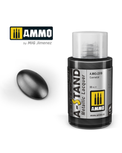 AMMO A-Stand Gunmetal (Alclad ALC120) 30ml AMMO by Mig 2319