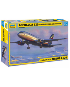 1/144 Airbus A-320 Civil Airliner Zvezda 7003