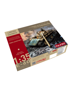 1/35 Fist of War - Säbelzahntiger German Pzfk. E-60 Ausf.D mit 12,8cm L/55 Modelcollect 35010