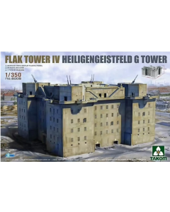 1/350 Flak Tower IV, Heiligengeistfeld Hamburg G Tower Takom 6005