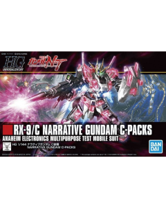 HGUC RX-9/C Narrative Gundam C-Packs BANDAI 56760