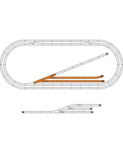 H0 Rails Uitbreidingsset Roco 51251