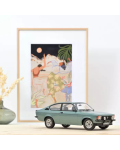1/18 Opel Kadett Rallye Winterfest 1978 Turquoise Norev 183654