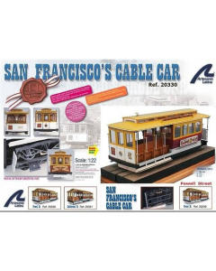 1/22 San Fransisco's Cable Car Artesania Latina 20330