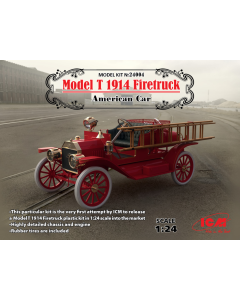 1/24 Ford T 1914 Firetruck American Car ICM Holding 24004