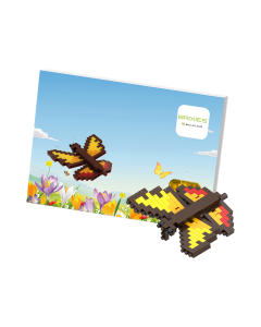 Postkaart: Vlinder Brixies 220041