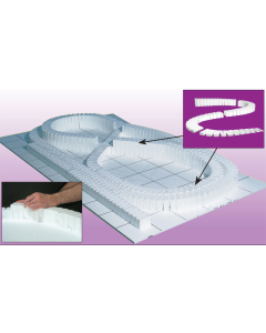 H0 Incline/Decline Set 4%, 4 stuks per verpakking Woodland ST1411