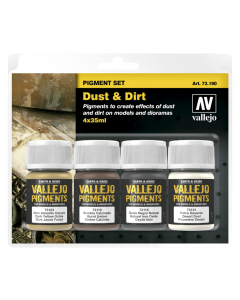 Dust & Dirt Pigment Set Vallejo 73190