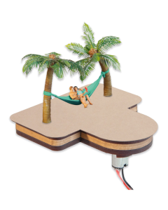 H0 Micro-motion Palmbomen met hangmat Noch 21772
