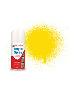 Nr.69 - Geel Acrylic Spray, Glans 150ml Humbrol D6069