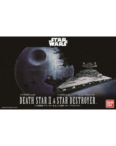 1/14500 Death Star II + Imperial Star Destroyer Star Wars (Bandai) Revell 01207