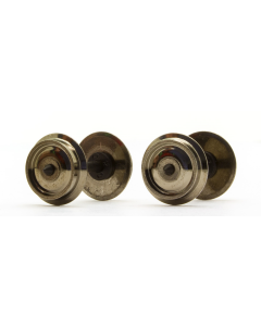 H0 DC As (23,8mm) met Wielen (Ø11mm), 2 stuks Roco 40182