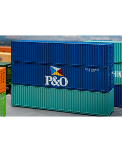 H0 40' container P&O Faller 182104