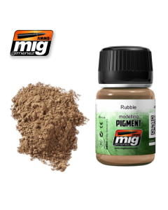 Superfine pigment rubbel 35 ml AMMO by Mig 3013