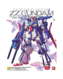 MG ZZ Gundam Mobile Suit MSZ-010 "Ver.Ka" BANDAI 5063151