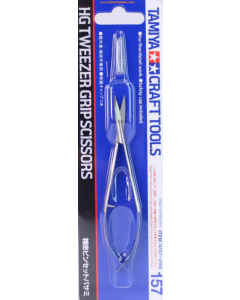 HG Tweezer Grip Scissors Tamiya 74157