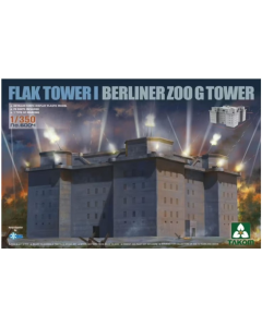 1/350 Flak Tower I, Berlin Zoo G Tower Takom 6004
