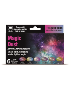 Airbrush Colorshift Set - Magic Dust (6) Vallejo 77090